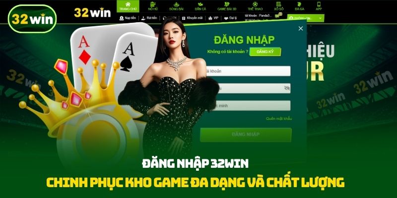 đăng nhập 32win