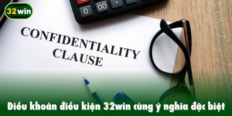 Điều khoản điều kiện 32win cùng ý nghĩa đặc biệt